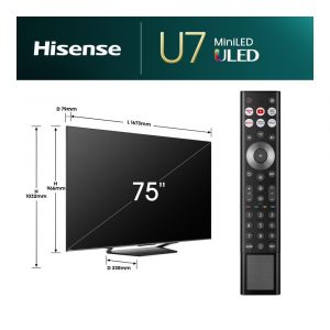 Alternative view of Hisense TV 7575U7N