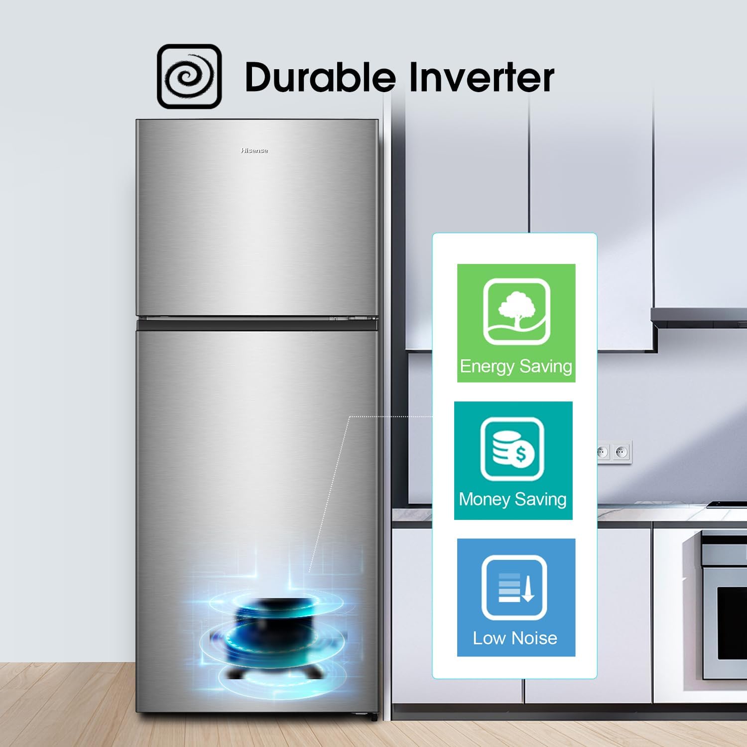Hisense 488L Refrigerator - Image 3