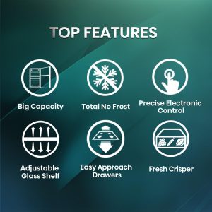 Alternative view of Hisense 635L Refrigerator