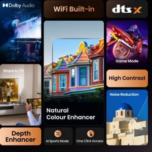 Alternative view of Hisense 43 FHD TV