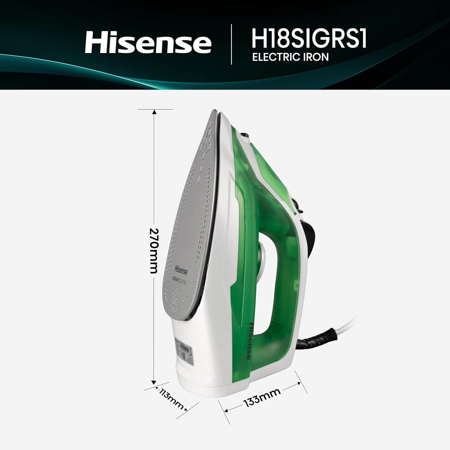 Hisense 1800W Steam Iron - Image 8