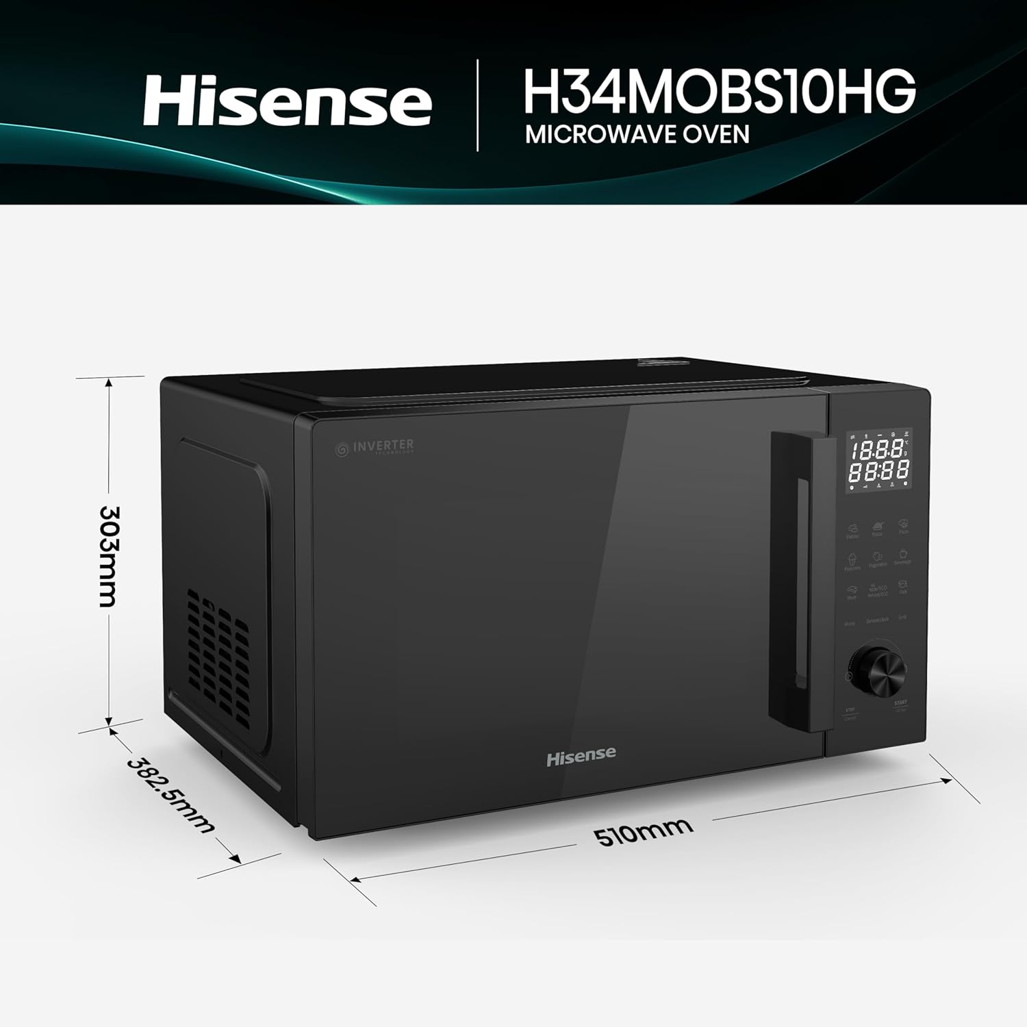 Hisense 34L Microwave - Image 5