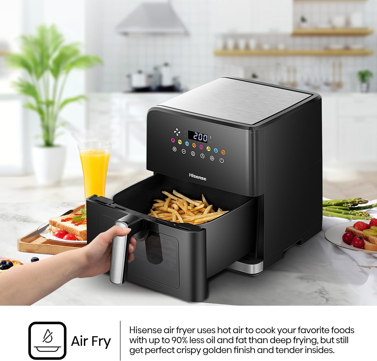 Hisense 8L Air Fryer - Image 6