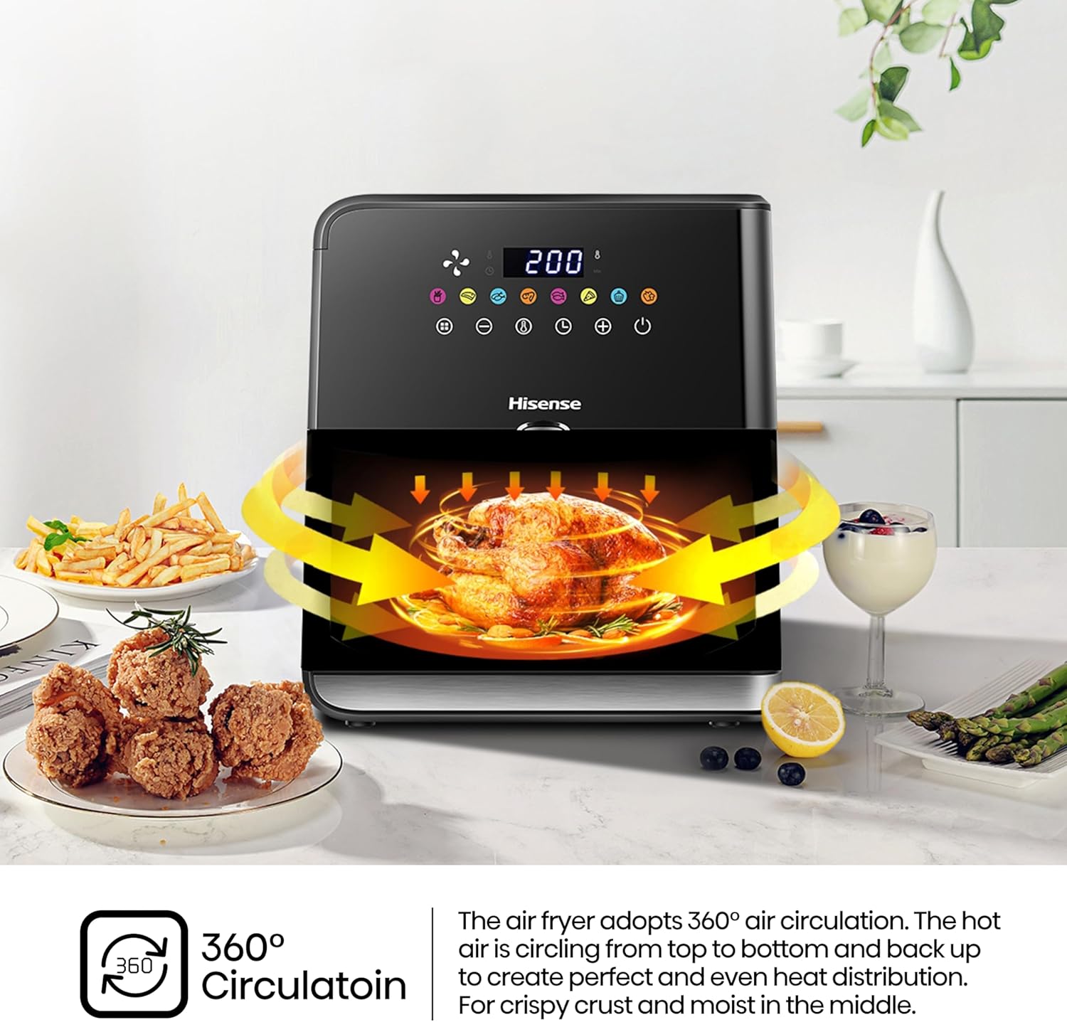 Hisense 8L Air Fryer - Image 14