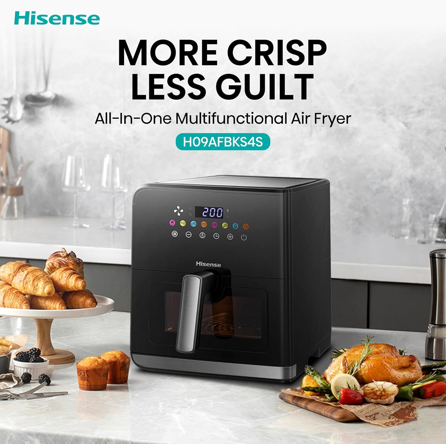 Hisense 8L Air Fryer - Image 7