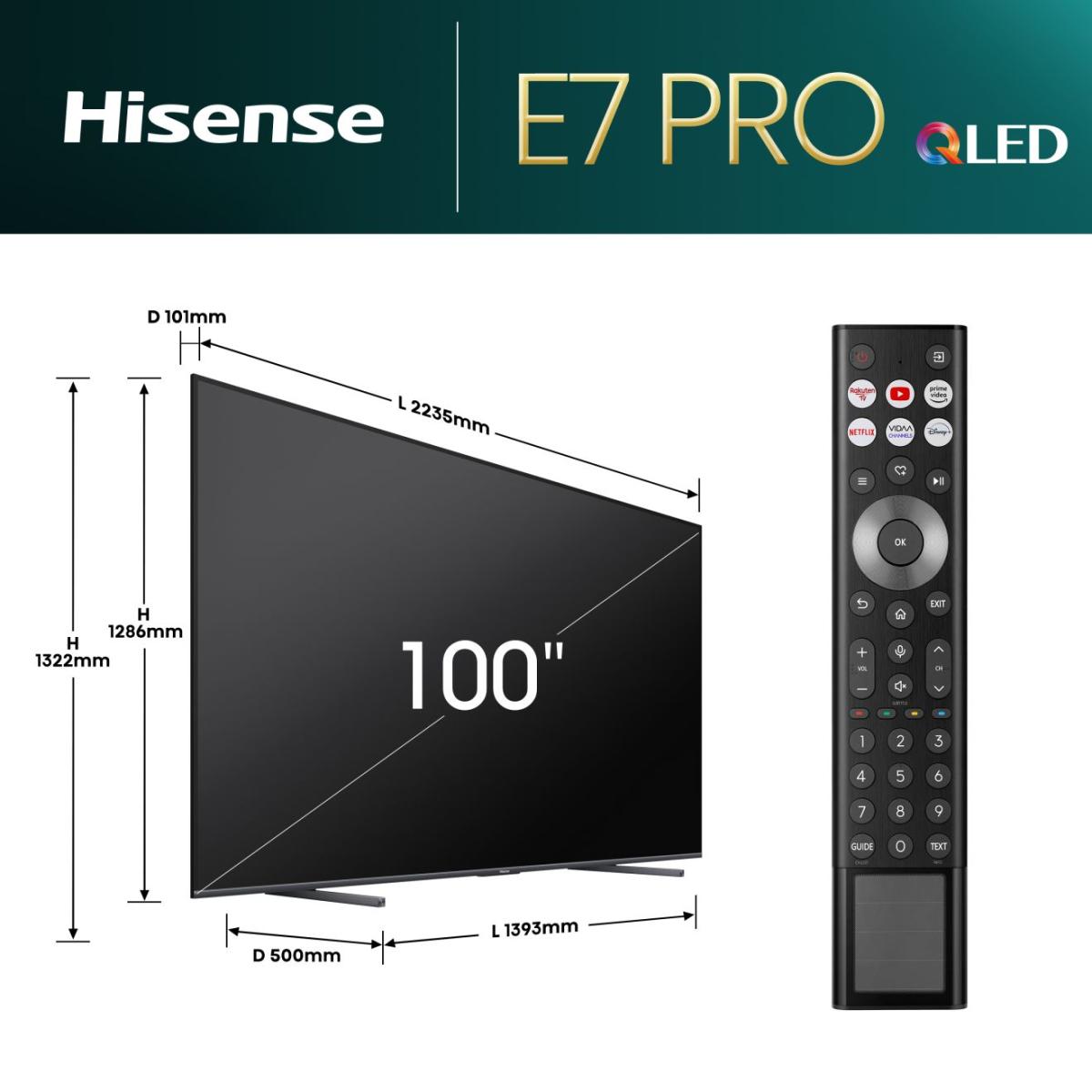 Hisense 100 QLED PRO TV - Image 4