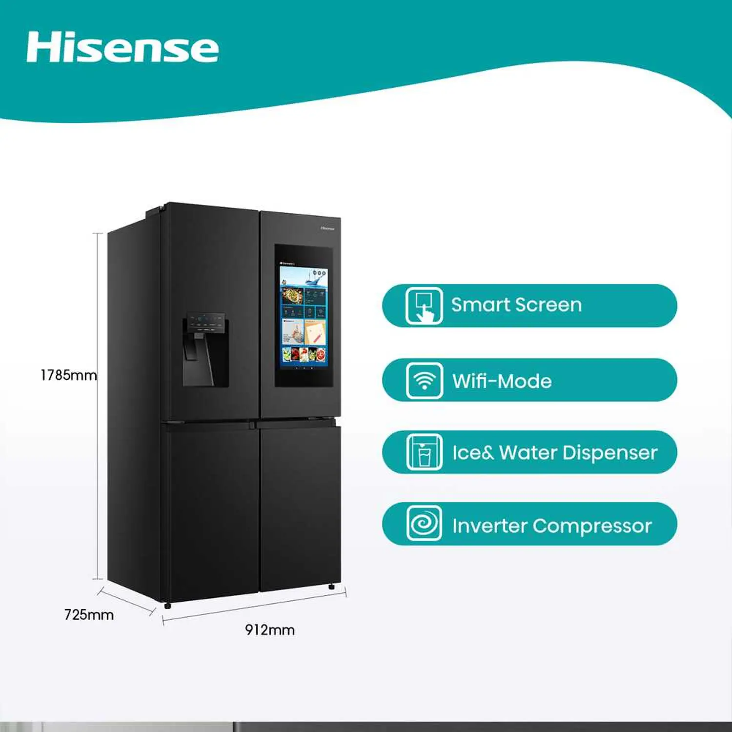 Hisense 759L Refrigerator - Image 6