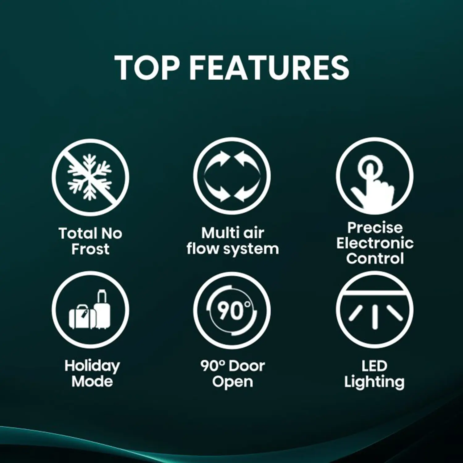 Hisense 484L Refrigerator - Image 3