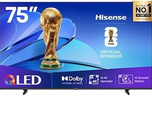 Hisense 75 QLED TV