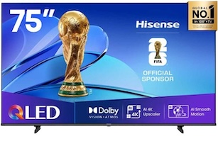 Hisense 75 QLED TV