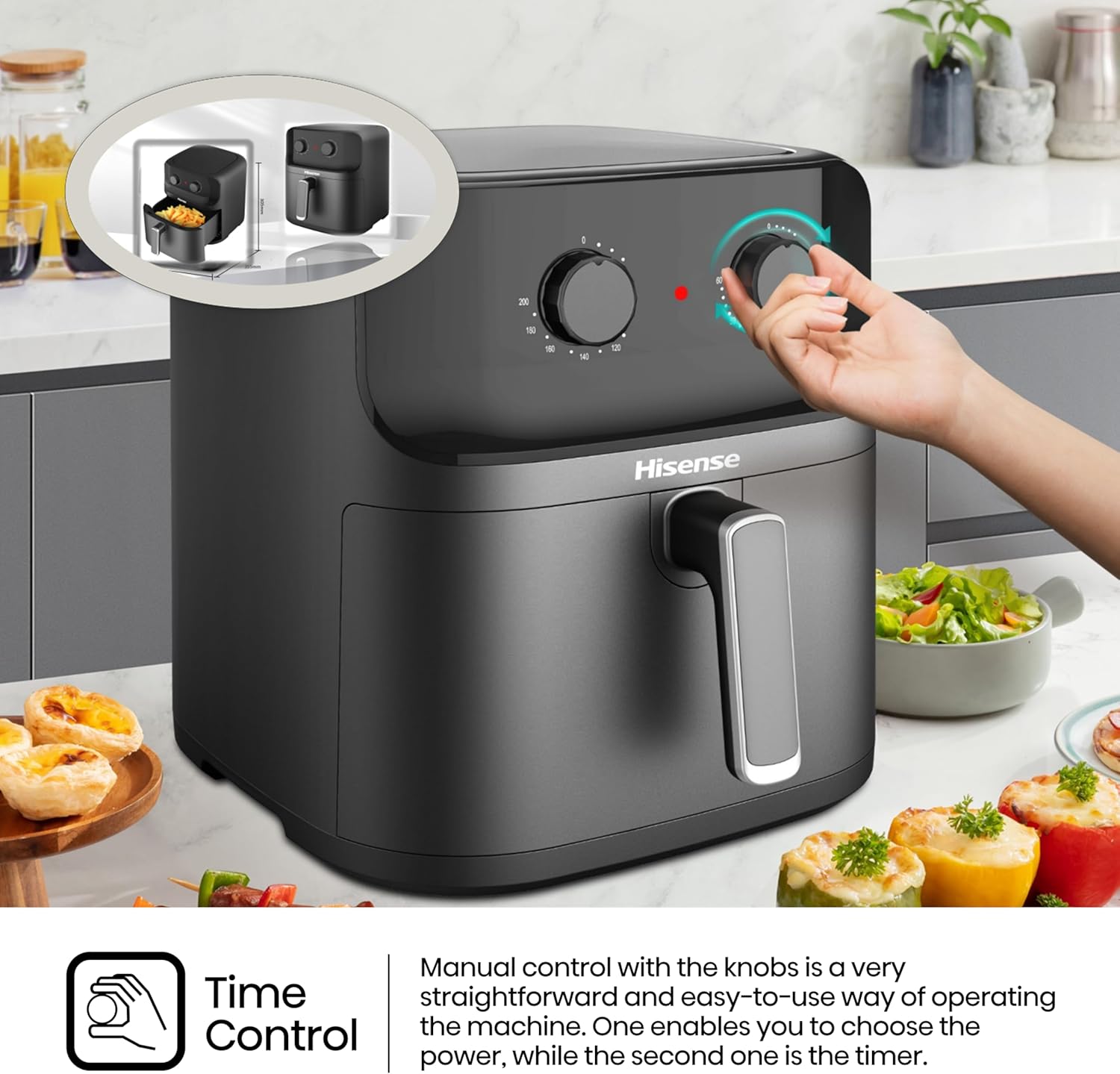 Hisense 8L Air Fryer - Image 6